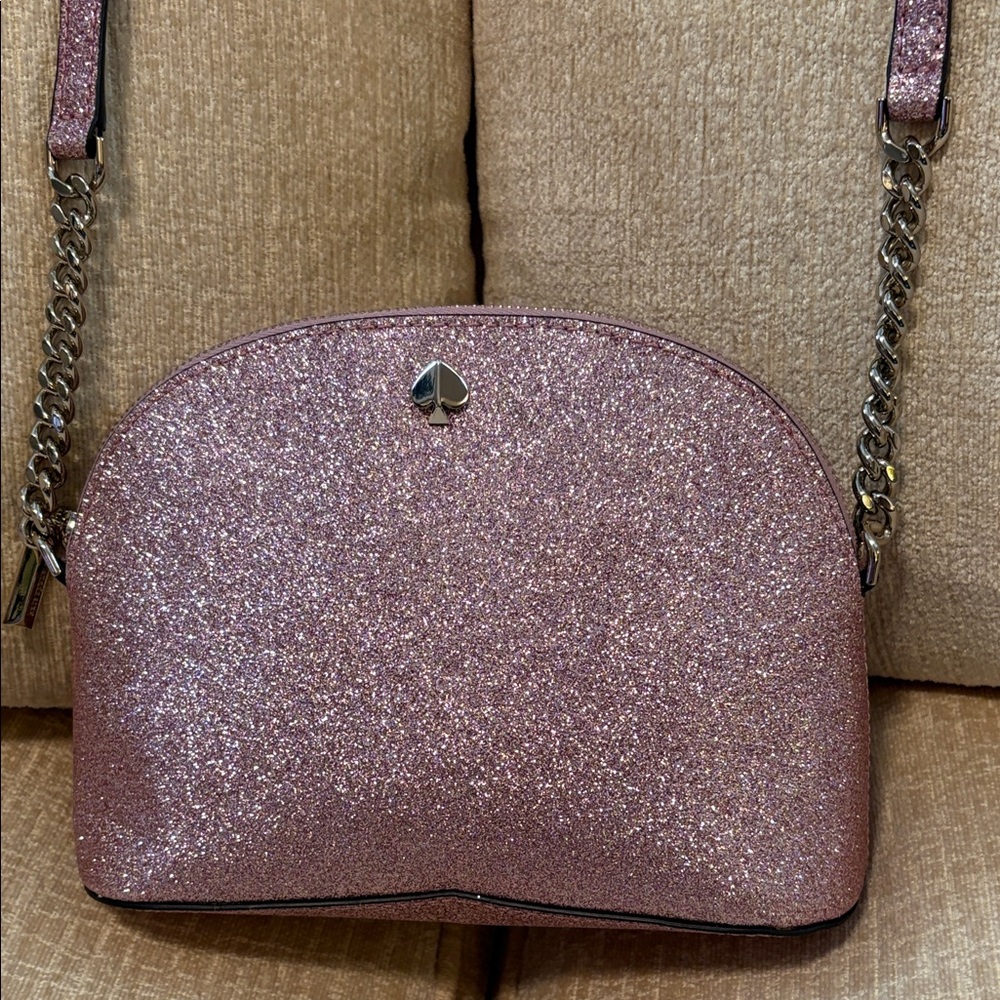 Kate Spade Sparkling Pink Crossbody Bag - Picture 11 of 12